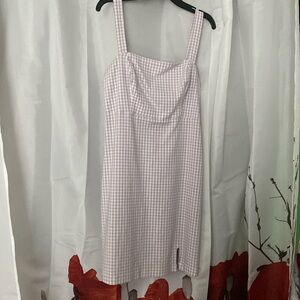 Gingham Hollister dress size S. Can be worn as is or with a shirt underneath